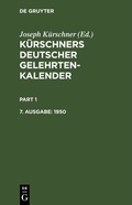 Cover: 1950 - De Gruyter