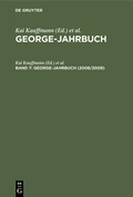 Cover: 2008/2009 - De Gruyter
