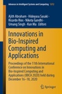 Cover: Innovations in Bio-Inspired Computing and Applications - Springer