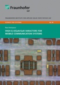 Cover: High-Q AlGaN/GaN Varactors for Mobile Communication Systems - Fraunhofer Verlag