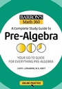 Cover: Barron's Math 360: A Complete Study Guide to Pre-Algebra with Online Practice - Barrons Educational Services