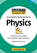 Cover: Barron's Science 360: A Complete Study Guide to Physics with Online Practice - Barrons Educational Services