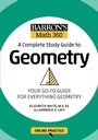 Cover: Barron's Math 360: A Complete Study Guide to Geometry with Online Practice - Kaplan Publishing
