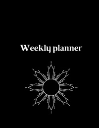 Abbildung von: Weekly planner - Maria Tutunaru