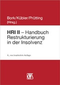 Abbildung von: HRI II - Handbuch Restrukturierung in der Insolvenz - RWS