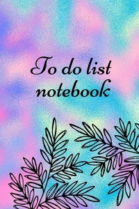 Abbildung von: To do list Notebook - Maria Tutunaru