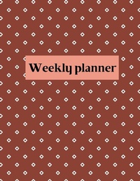Abbildung von: Weekly planner - Maria Tutunaru
