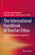 Cover: The International Handbook of Teacher Ethos - Springer