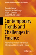 Bild: Contemporary Trends and Challenges in Finance - Springer