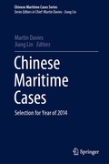 Cover: Chinese Maritime Cases - Springer