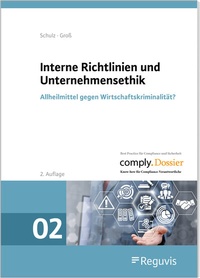 Abbildung von: Interne Richtlinien und Unternehmensethik - Reguvis Fachmedien