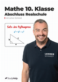 Cover: Mathe Realschulabschluss (mittlere Reife) - StudyHelp Verlag