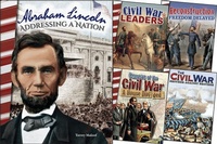 Enlarge image Cover: Civil War & Reconstruction Grades 4+: 5-Book Set - Teacher Created Materials, Inc