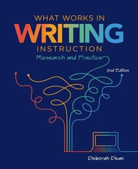 Enlarge image Cover: What Works in Writing Instruction - National Council of Teachers of English