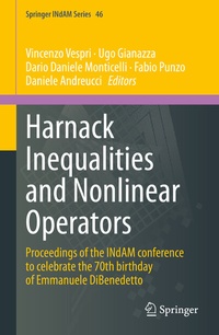 Abbildung von: Harnack Inequalities and Nonlinear Operators - Springer
