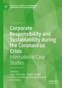 Abbildung von: Corporate Responsibility and Sustainability during the Coronavirus Crisis - Palgrave Macmillan