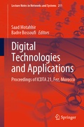 Cover: Digital Technologies and Applications - Springer