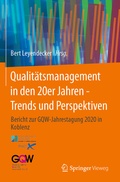 Cover: Qualit&auml;tsmanagement in den 20er Jahren - Trends und Perspektiven - Springer Vieweg