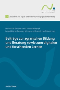 Abbildung von: Zeitschrift für agrar- und umweltpädagogische Forschung 3 - Studien Verlag