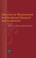 Cover: Advances in Measurement in Educational Research and Assessment - Pergamon
