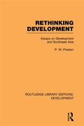 Cover: Rethinking Development - Routledge