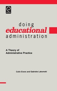 Enlarge image Cover: Doing Educational Administration - Pergamon
