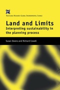 Cover: Land and Limits - Routledge