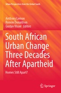 Cover: South African Urban Change Three Decades After Apartheid - Springer