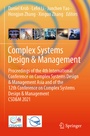 Cover: Complex Systems Design & Management - Springer