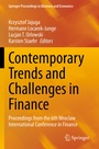 Cover: Contemporary Trends and Challenges in Finance - Springer