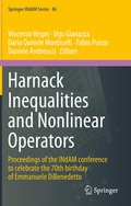 Bild: Harnack Inequalities and Nonlinear Operators - Springer