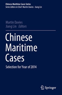 Abbildung von: Chinese Maritime Cases - Springer