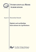 Cover: Digitale und nachhaltige Innovationen im Agribusiness - Cuvillier Verlag