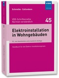 Cover: Elektroinstallation in Wohngeb&auml;uden - VDE Verlag