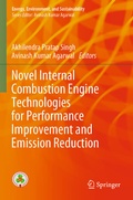 Cover: Novel Internal Combustion Engine Technologies for Performance Improvement and Emission Reduction - Springer