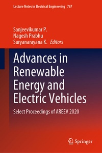 Abbildung von: Advances in Renewable Energy and Electric Vehicles - Springer