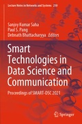 Cover: Smart Technologies in Data Science and Communication - Springer