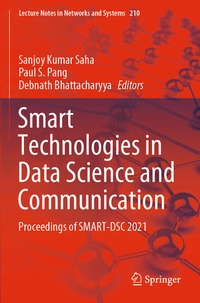 Enlarge image Cover: Smart Technologies in Data Science and Communication - Springer