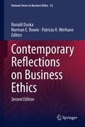 Cover: Contemporary Reflections on Business Ethics - Springer