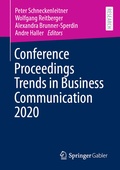 Cover: Conference Proceedings Trends in Business Communication 2020 - Springer Gabler
