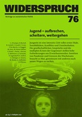 Cover: Widerspruch 76 - Rotpunktverlag