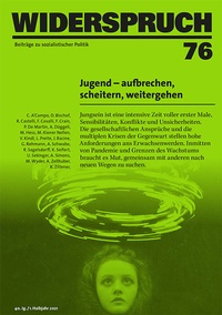 Enlarge image Cover: Widerspruch 76 - Rotpunktverlag