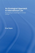 Cover: An Ecological Approach to International Law - Routledge