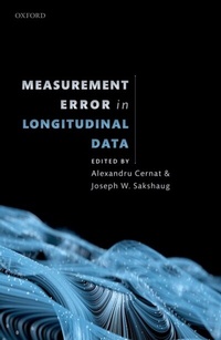 Enlarge image Cover: Measurement Error in Longitudinal Data - OUP eBook