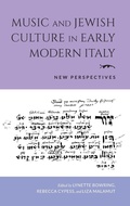 Cover: Music and Jewish Culture in Early Modern Italy - Indiana University Press