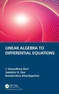 Cover: Linear Algebra to Differential Equations - CRC Press