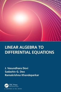 Abbildung von: Linear Algebra to Differential Equations - Chapman & Hall/CRC