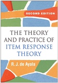 Cover: The Theory and Practice of Item Response Theory, Second Edition - Guilford Press