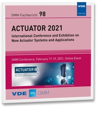 Enlarge image Cover: GMM-Fb. 98: ACTUATOR 2021 - VDE Verlag