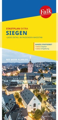Abbildung von: Falk Stadtplan Extra Siegen 1:17.000 - Falk ein Imprint von MAIRDUMONT